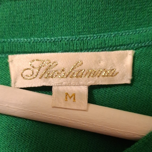 Shoshanna Vibrant Green Sweater Dress Med - Picture 2 of 8